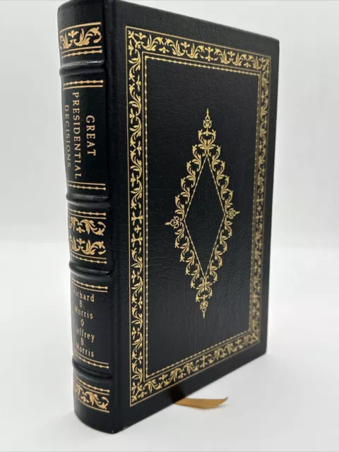 Great Presidential Decisions Easton Press Library Of Presidents Leather 1992