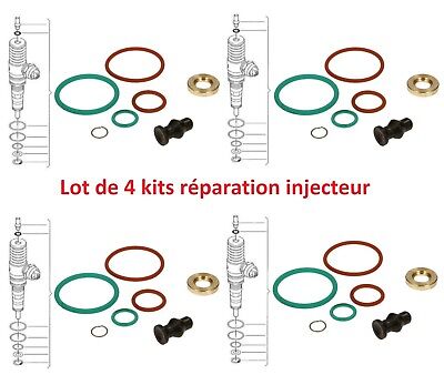 Alhambra 4x kit Joint reparation injecteur BOSCH SEAT ALHAMBRA 7V8, 7V9 1.9 TDI 90ch 