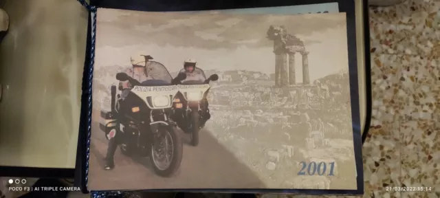 Calendario Polizia Penitenziaria 2001