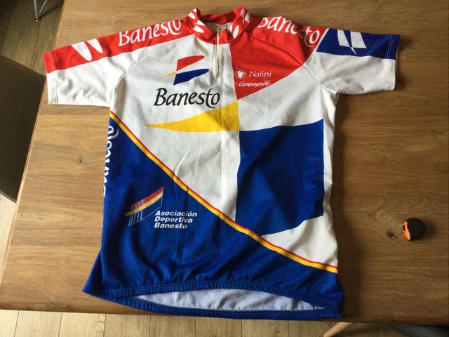 Maillot vélo vintage Banesto Pinarello Nalini | Acquisti Maillot vélo vintage Banesto Pinarello Nalini | Acquisti