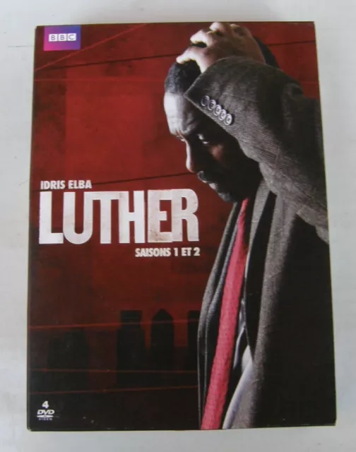 COFFRET 4DVD LUTHER - SAISON 1 ET 2 - Idris ELBA