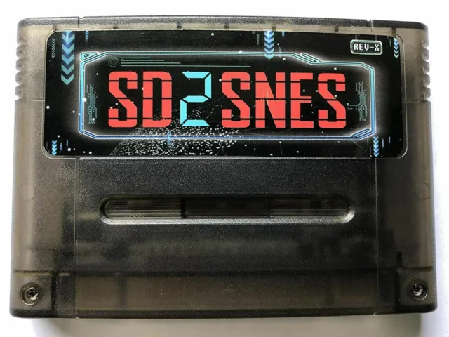 SD2SNES - Super Nintendo SNES FLASH CART Cartridge FlashCart UP TO 32GB SD CARD!