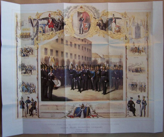 KAISER FRANZ GRENADIER Regiment 1854 Königl Preußische Armee Berlin