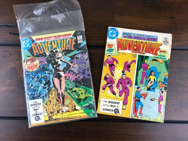 Adventure MINI Comics Volume #493 Legions 1982 & 1983 Blue Ribbon #502 - LOT
