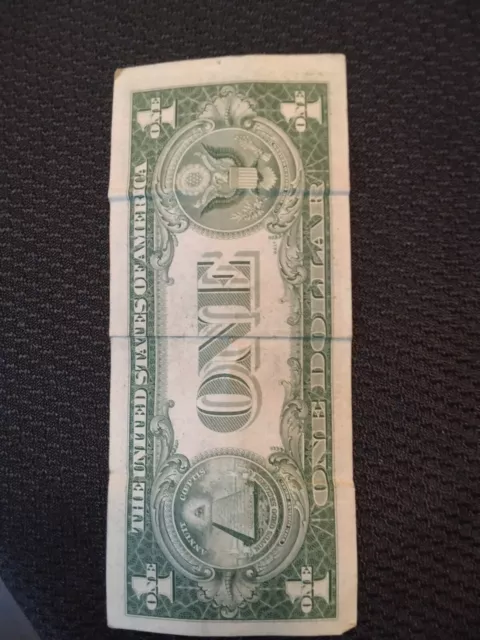 Series 1935 E Blue Seal. One Dollar Silver Certificate Note. NICE