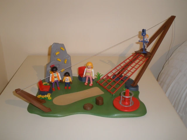 PLAYMOBIL CHILDREN'S ADVENTURE Playground, Climbing Wall Working