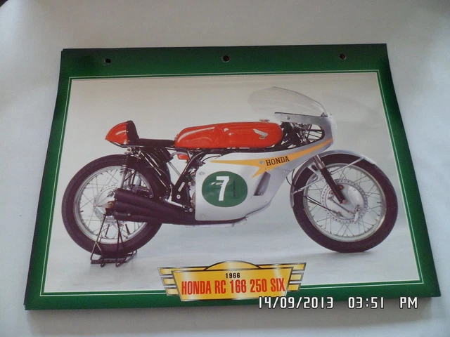 Carte Fiche Moto Passion Édition Atlas Honda VTR 1000 Firestorm - Occasion - France