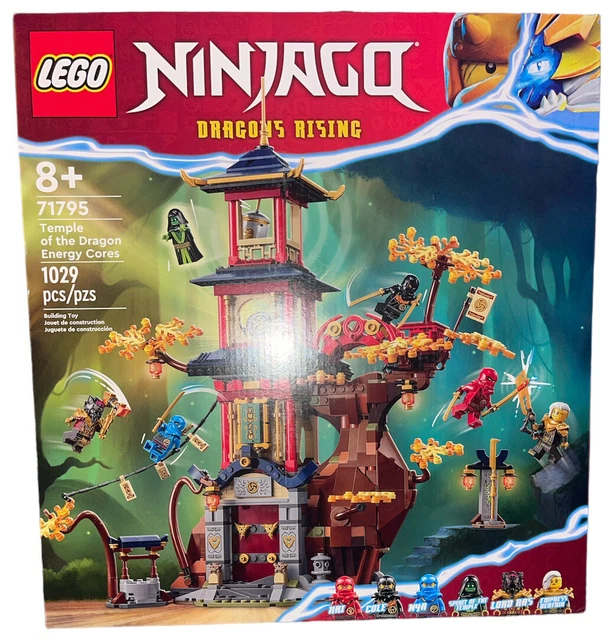 Lego Rising Platform LEGO: NINJAGO DRAGONS Rising Temple Of The Dragon Energy Cores (71795 ...