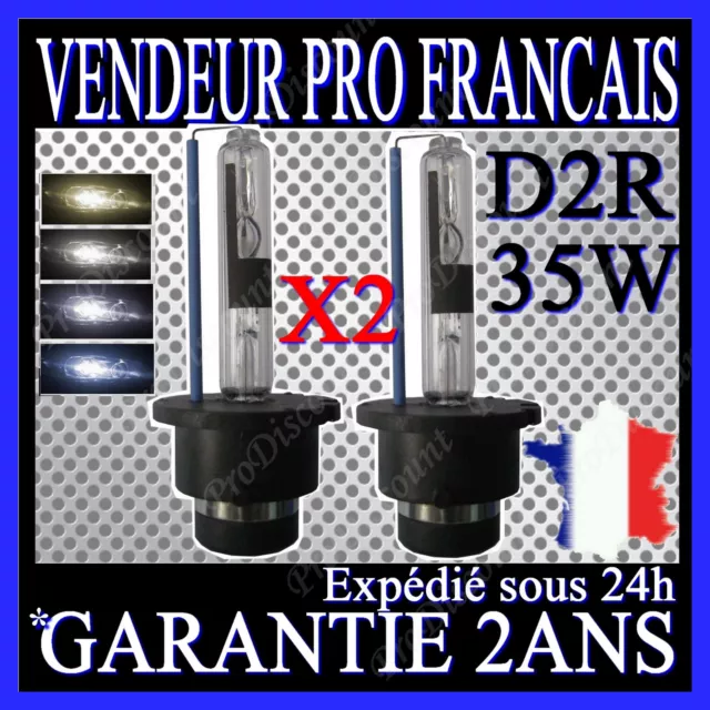 2 Ampoules D2R 35W 12V Lampes De Rechange Remplacement Feu Xenon Kit Hid 5000K