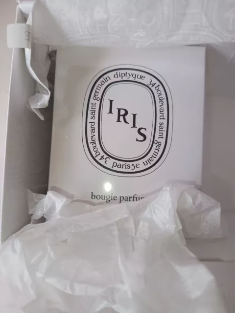 diptyque candle 190g Iris New In Box