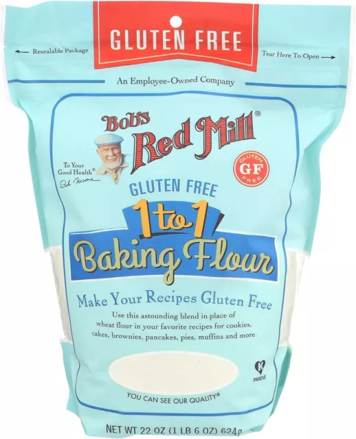 Bob'S Red Mill Bob'S Red Mill Gluten Free 1 to 1 Baking Flour 624 G, No Flavor A