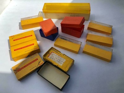 Lavoro Lotto 35mm Slide Vassoio Porta in Plastica e carta Agfa Kodak universale 