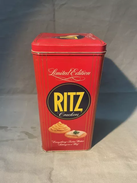 1986 Nabisco Ritz Crackers Tin Limited Edition
