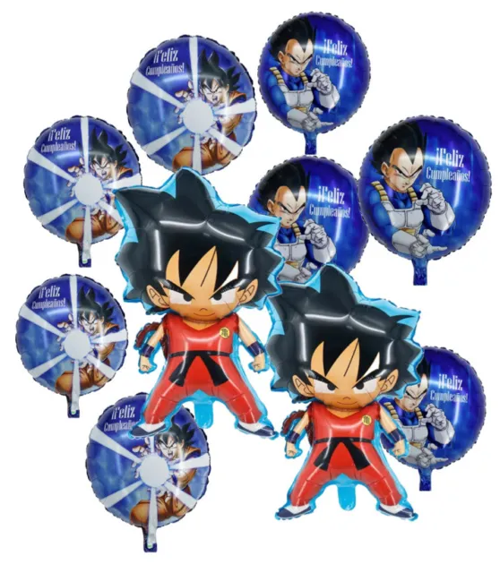 DRAGON BALL Z Balloons Birthday Party Decorations Balloons (10) Balloon Set Gift