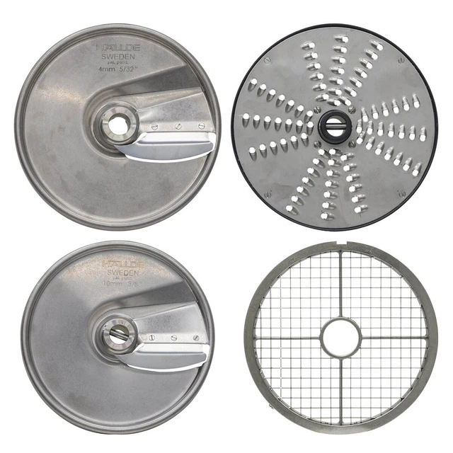 Centerline by Hobart CCPLT-4PACK 4 Plate Pack w/ Slicing, Shredding, Dicing D...