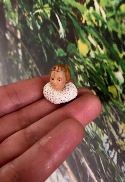 Muñeca De Cera XIX Pierotti Montanari Meech Wax 37 Cm Inglesa Antigua Paja