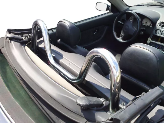Anti Roll Bars Mg F & Tf 1996-2012 Stainless Steel Mgf Roll Hoops Premium***New