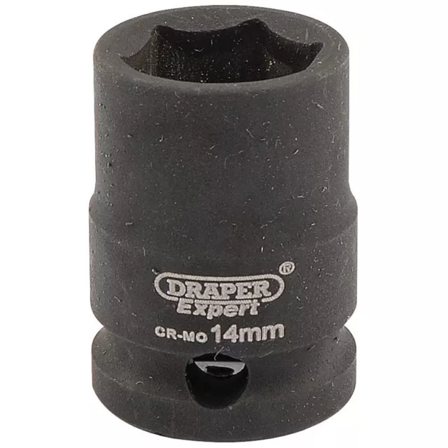 Draper Expert 14mm 1cmD 6 Point Impact Douille Standard Longueur Hi-Torq 06874