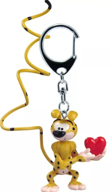 Marsupilami porte-clés Le Marsupilami Coeur 6 cm heart keychain 650616