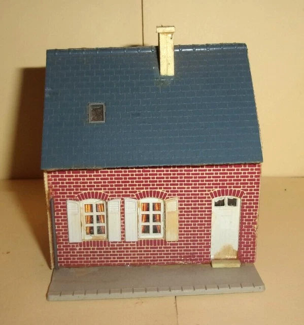 Maison Décor Jouef HO Vintage - Pour Circuit Train Et Modélisme Ferroviaire