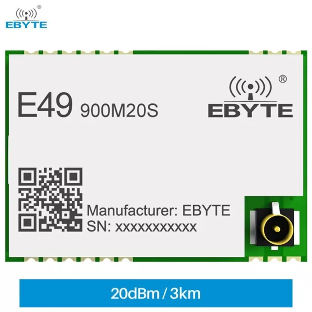 CMT2300A 868/915MHz SMD Wireless Module SPI Hardware Module 3km IPEX/Stamp Hole