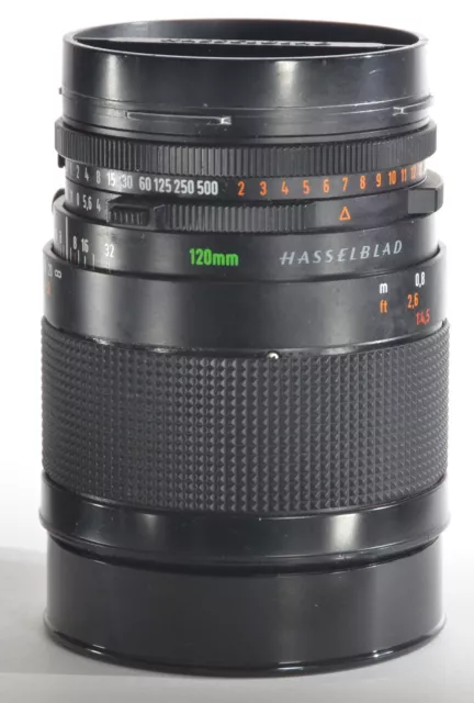 Hasselblad Carl Zeiss Makro Planar CF 120mm f/4 Lens,  VERY NICE, close focus