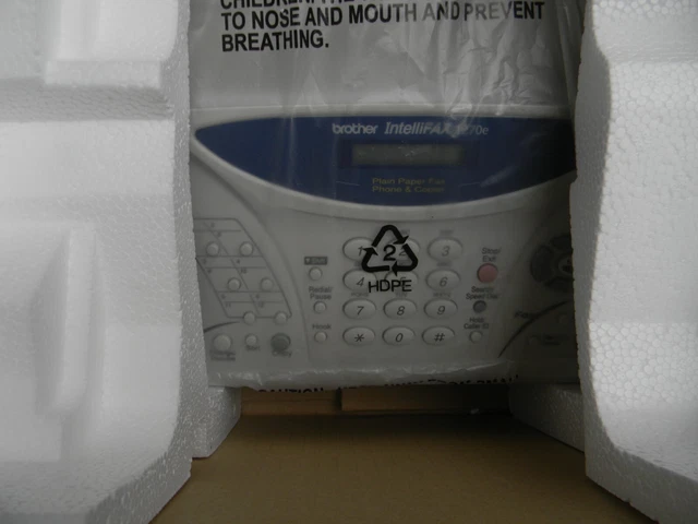 Brother intelliFax 1270e Business Fax Phone & Copier (Factory Refurbished)