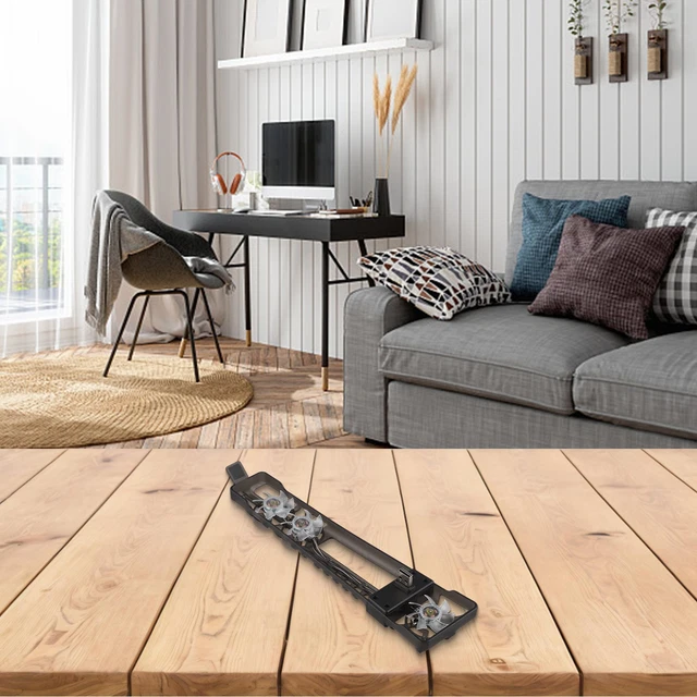 FUBESK Auto-Ventilator Mit Doppel-Saugnäpfen - 360° Drehbar & 3 Geschwindigkeiten Für 5V/12V/24V