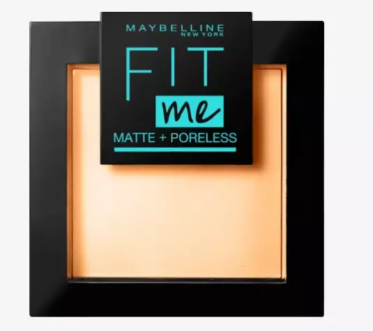 Maybelline Fit Me Matte + Poreless Powder Puder, 9g , 250 Sun Beige