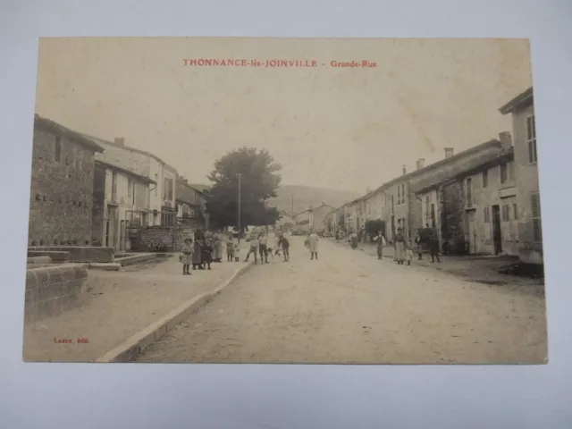 CPA THONNANCE - LES - JOINVILLE Grande - Rue animée