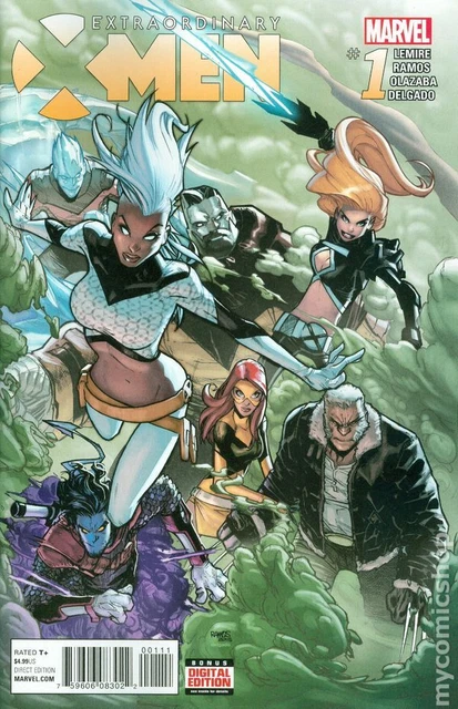 Extraordinary X-Men 1A Ramos VF 2016 Stock Image