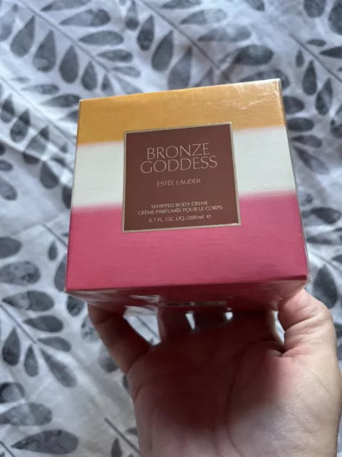 Estée Lauder CREAM Bronze Goddess Whipped Body Creme 200ml RARE Sealed