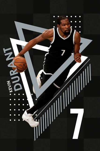 Kevin Durant Brooklyn Nets Nba Basketball Kevin Wayne Durant Usa Kevin  Durant Brooklyn Nets Kevin Durant Printmaking by Fuccccck UUUUUUUUUUUUUU