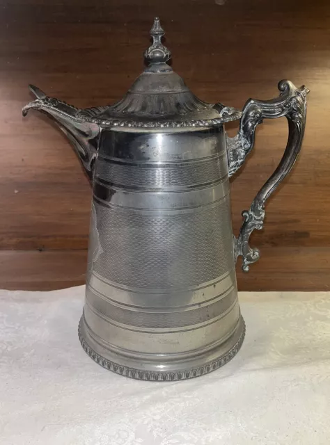 RARE Antique Ornate Punch/ Water Pitcher