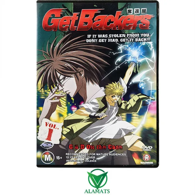 GET BACKERS VOL.1: G & B On The Case (2002) - Region 4 $7.99