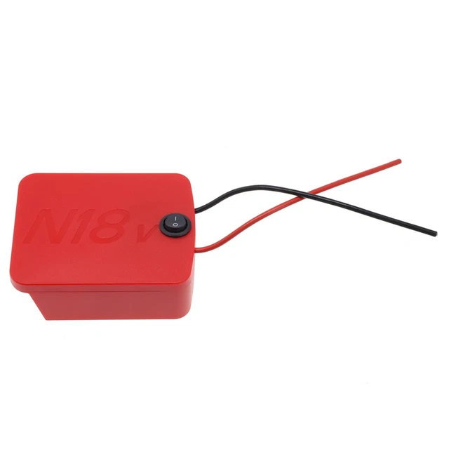 Potente convertitore batteria per Milwaukee XC 18V batteria agli ioni di litio