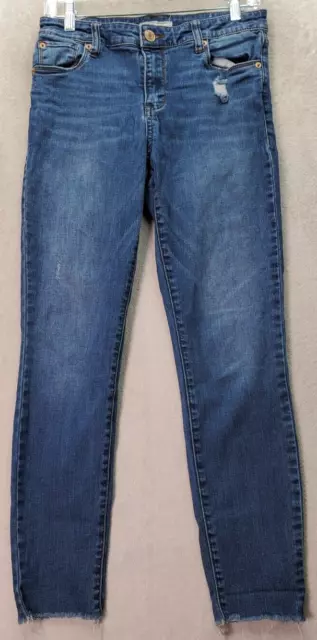 STS Blue Jeans Womens Size 28 Blue Denim Cotton Medium Wash Skinny Leg Pockets