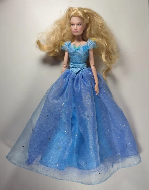 DISNEY STORE LIVE Action Cinderella Doll Princess Film Collection