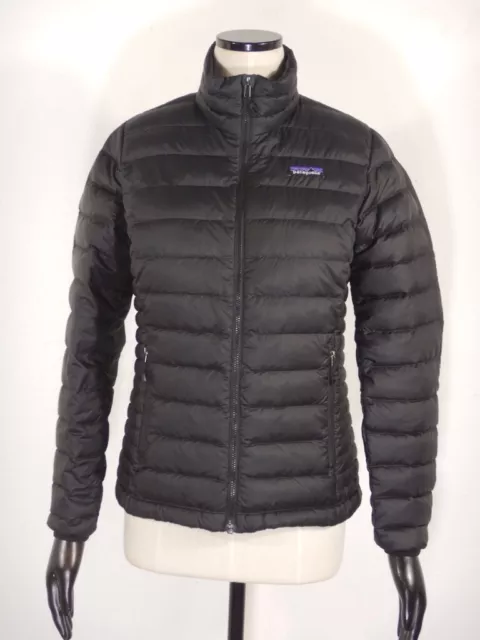 Patagonia Women's DOWN SWEATER JACKET Black Size SMALL