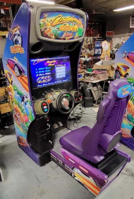 Cruis'n WORLD Arcade Sit Down Driving Racing Video Game Machine