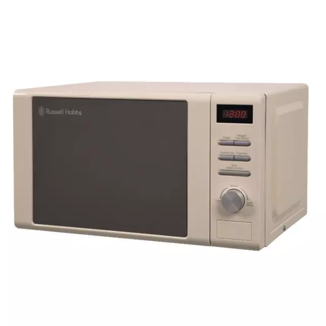 Russell Hobbs RHM2064 800W Microwave Oven - Cream, Retailing At £94.99+