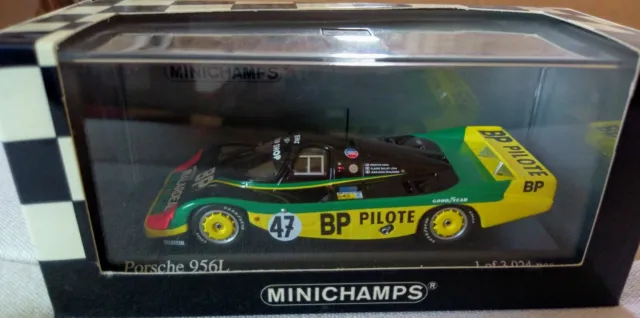 Minichamps PORSCHE 956L–Henn/Ballot-Lena/Schlesser, Team BP–24h LE MANS 1983