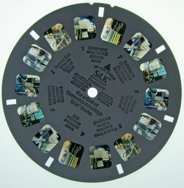 SILK SEMICONDUCTOR DIELECTRIC View-Master 3-D Advertising Reel $13.21 -  PicClick AU