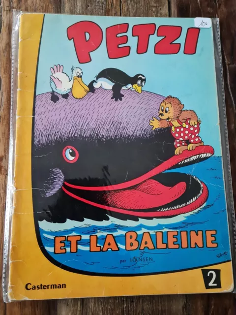 Petzi et la baleine N°2 - Casterman - 1958