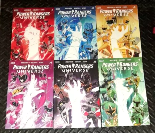 POWER RANGERS UNIVERSE #1-6 CVR A (BOOM STUDIOS COMICS 2021)1st Print