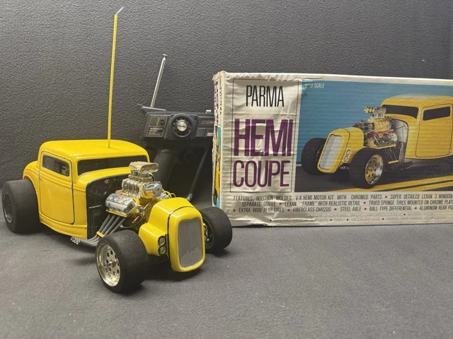 自動車 PARMA HEMI COUPE RARE Vintage Parma 1/10 Scale HEMI Coupe R/C Adaptable Model