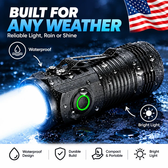 Flashlights, Flashlights, Lanterns & Lights, Camping & Hiking