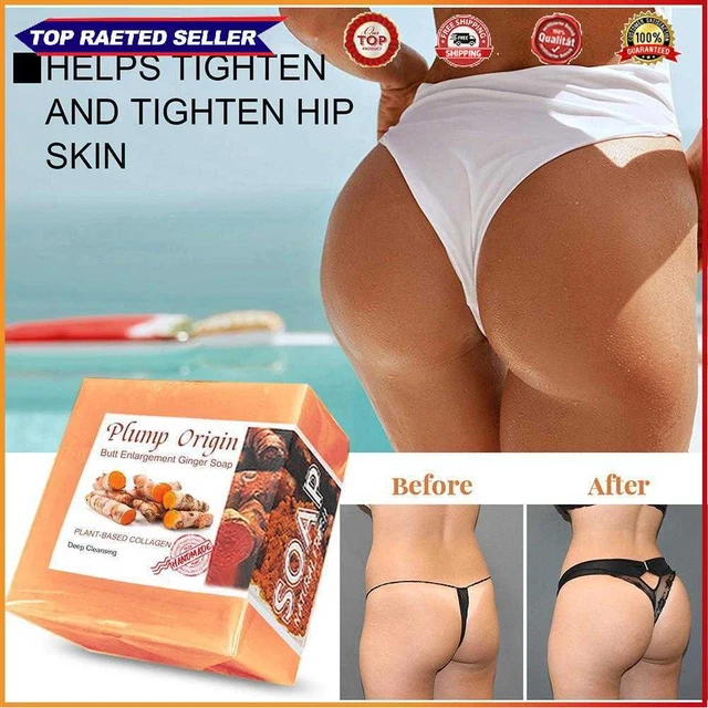 Jabón Butt Lift Body Limpieza Facial Firme Glúteos Fórmula Natural (Paquete)