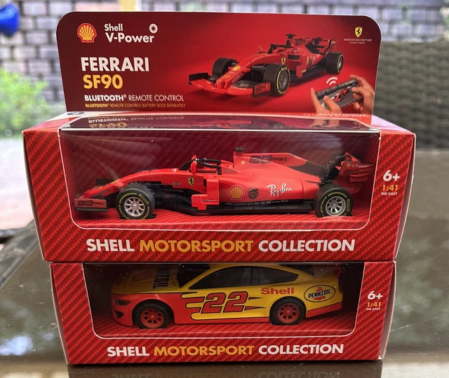 SHELL MOTORSPORT V-POWER Collection Set Of 2 Race Cars (1:41 Die-Cast ...