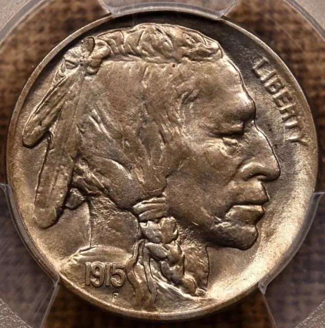 1915 Buffalo nickel, PCGS MS63, wonderfully pleasing example DavidKahnRareCoins